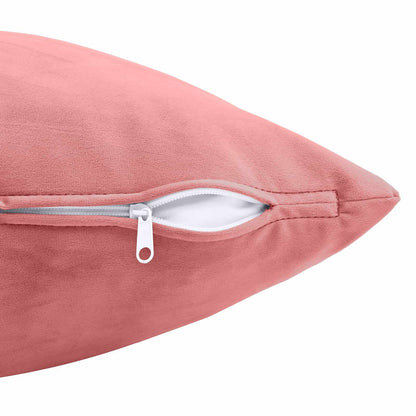 Kussen met kussen HEERLEN 6 st Roze fluweel
