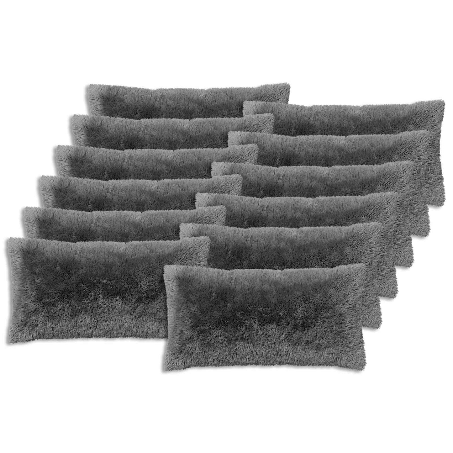 Kussen met kussen HEERLEN 2 st Lichtgroen PV Fleece