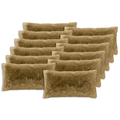 Kussen met kussen HEERLEN 2 st Lichtgrijs PV Fleece