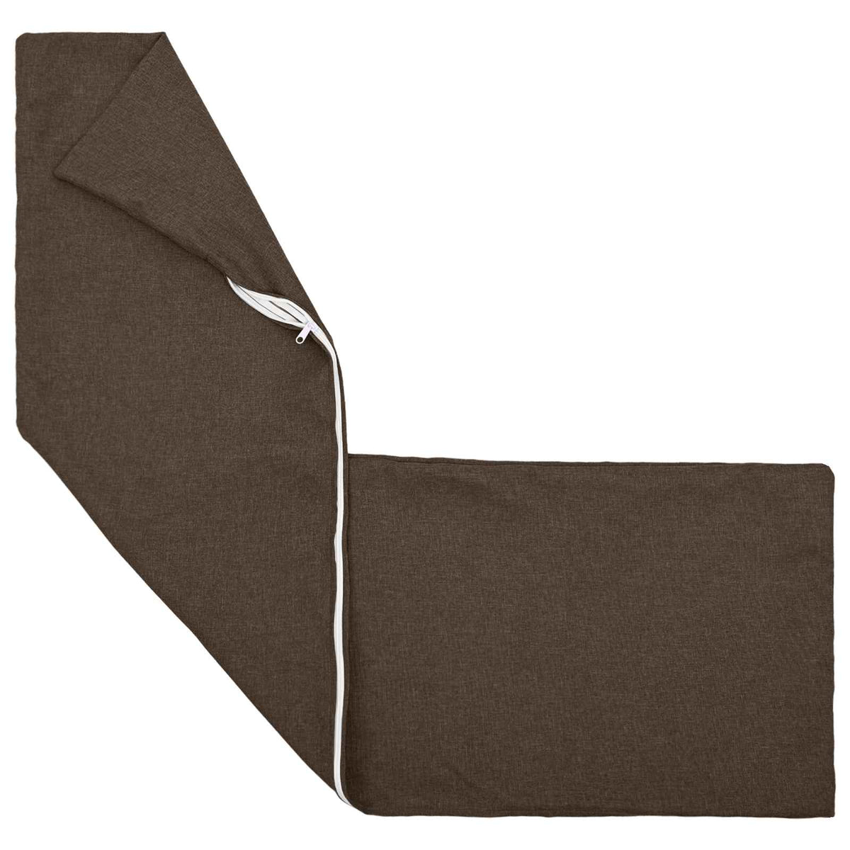 Kussen met kussen HEERLEN Taupe 40 x 145 cm Stof