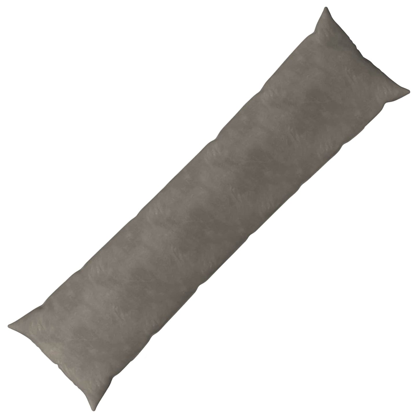 Kussen met kussen HEERLEN Lichtgrijs 40 x 145 cm fluweel