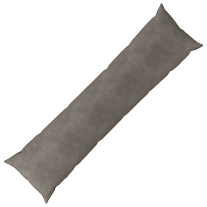Kussen met kussen HEERLEN Lichtgrijs 40 x 145 cm fluweel