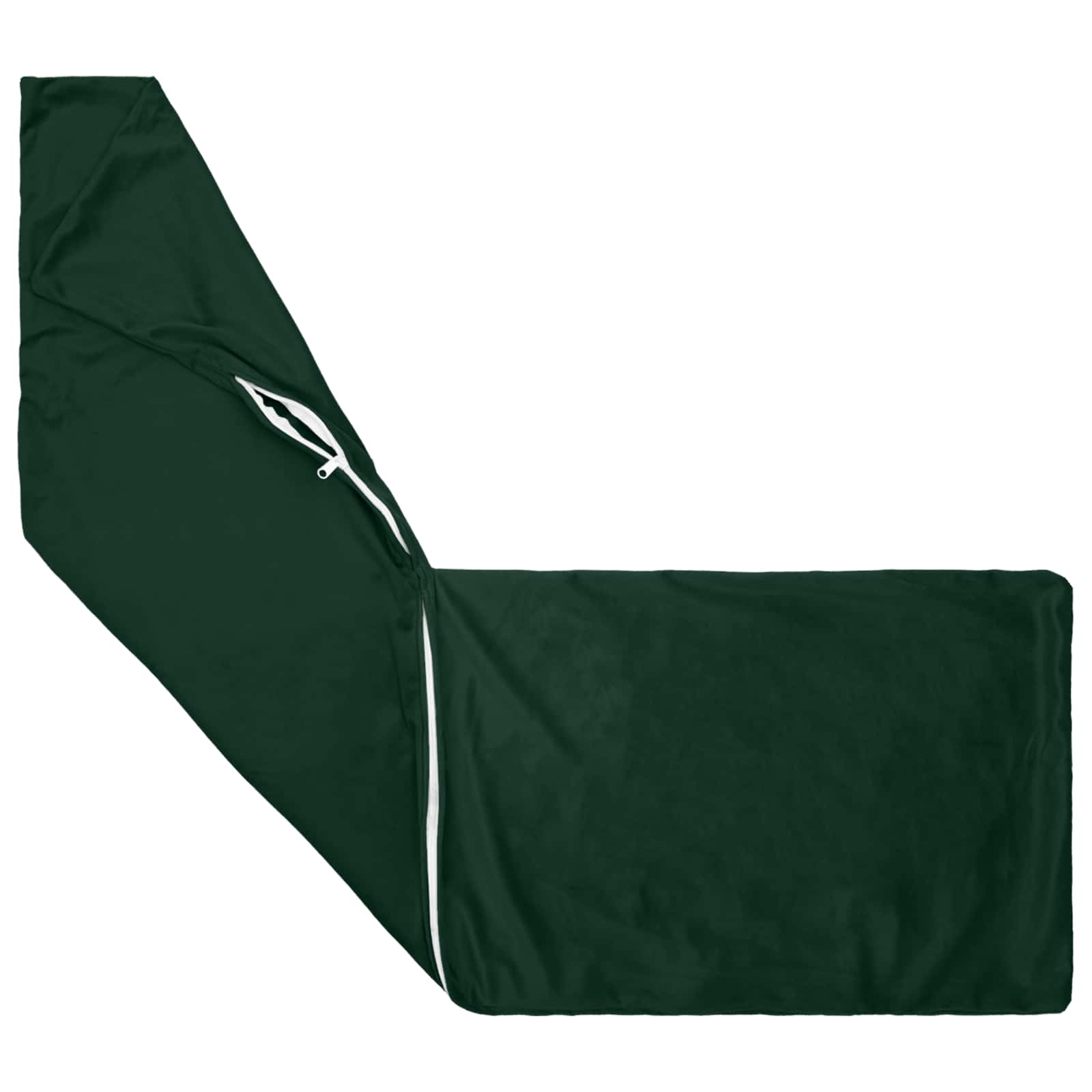 Kussen met kussen HEERLEN Donkergroen 40 x 145 cm fluweel