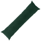 Kussen met kussen HEERLEN Donkergroen 40 x 145 cm fluweel