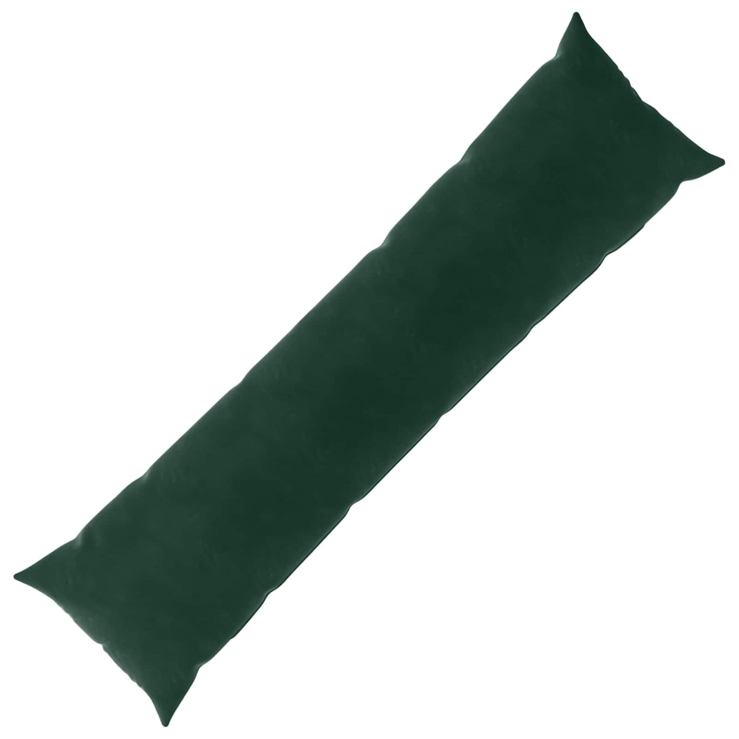 Kussen met kussen HEERLEN Donkergroen 40 x 145 cm fluweel