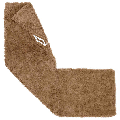 Kussen met kussen HEERLEN Taupe 40 x 145 cm PV Fleece