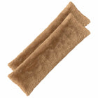 Kussen 40x145 cm taupe PV fleece