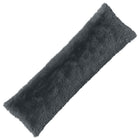 Kussen 40x145 cm antraciet PV fleece