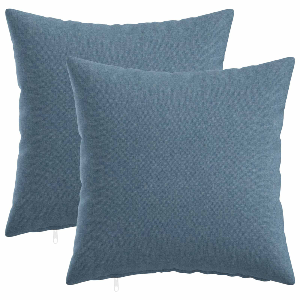 Kussen met kussen HEERLEN 2 st Jeans Blauw Stof