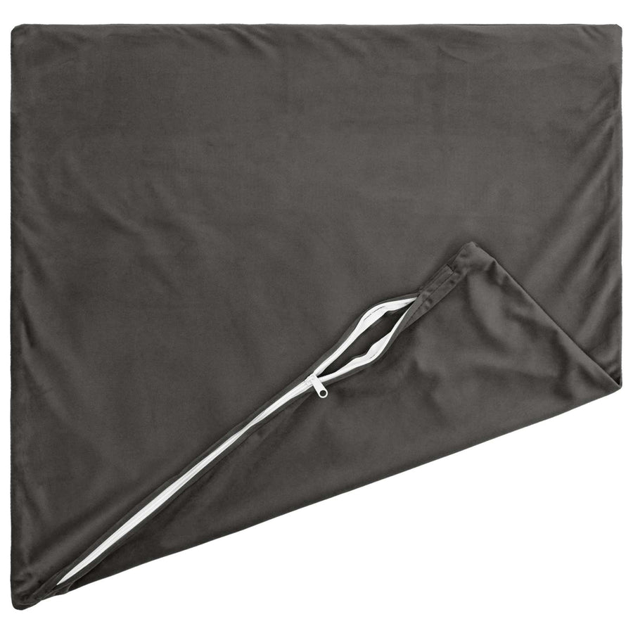 Kussen met kussen HEERLEN 6 st Donkergrijs fluweel