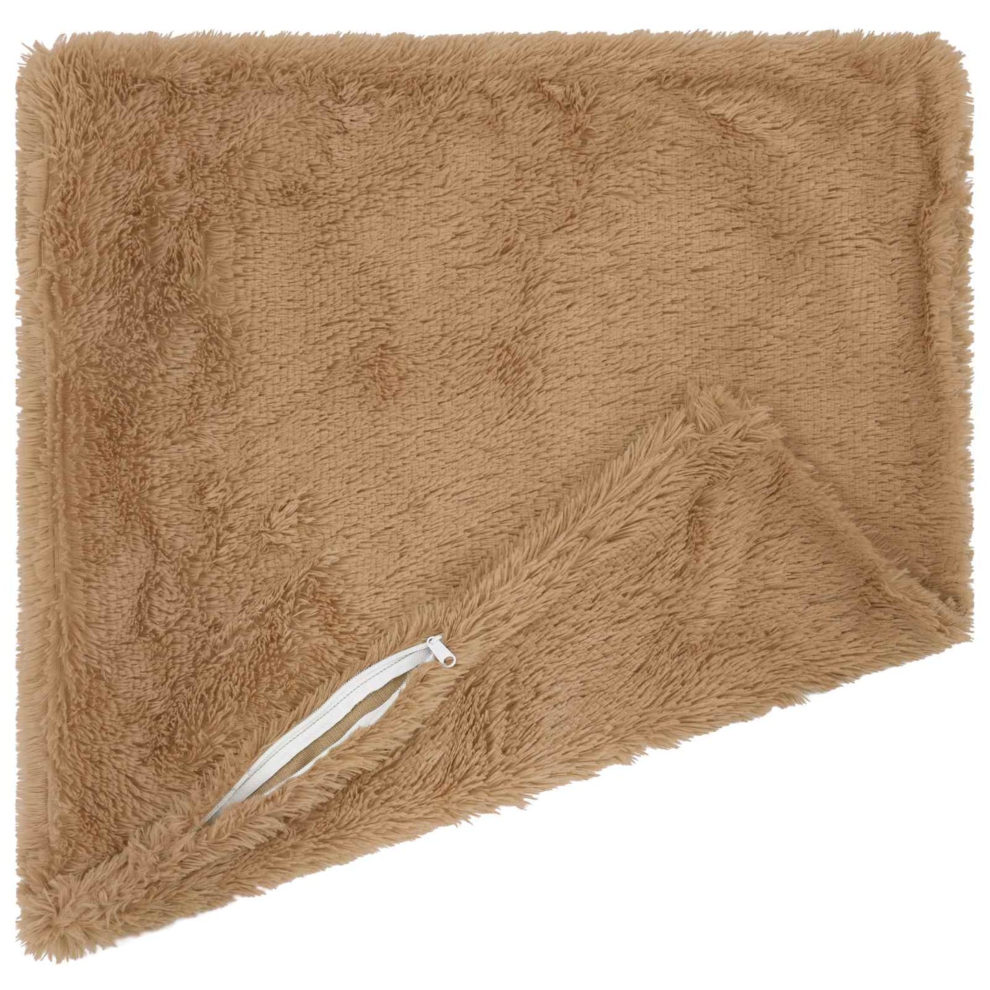 Kussen met kussen HEERLEN 6 st Taupe PV Fleece