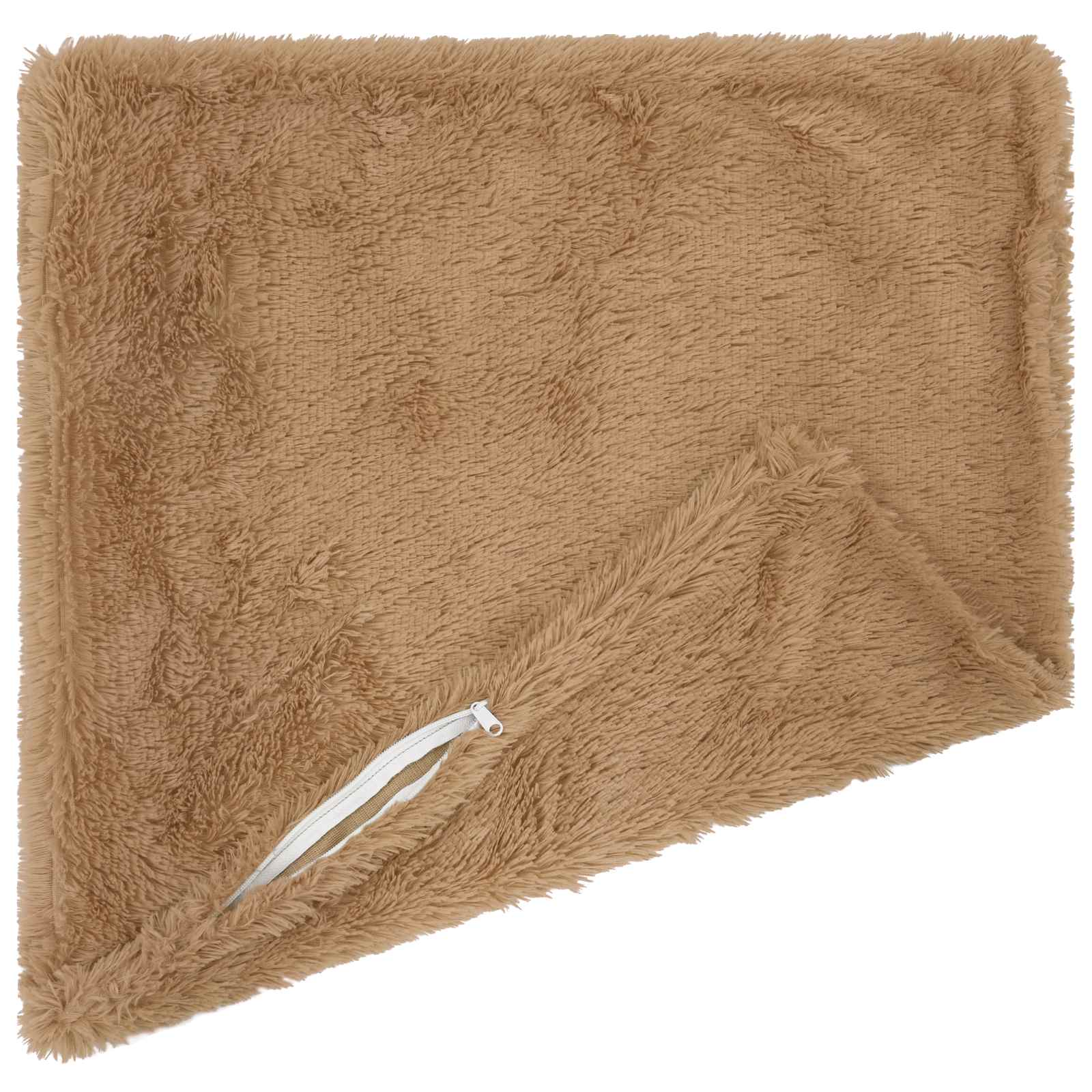 Kussen met kussen HEERLEN 12 st Taupe PV Fleece