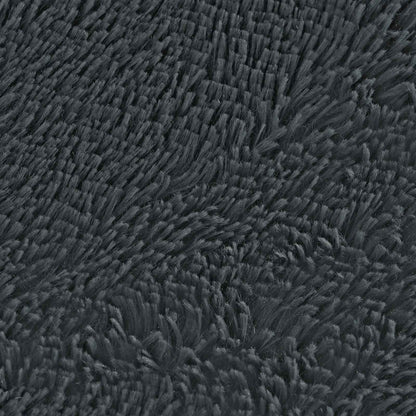 Kussen met kussen HEERLEN 2 st Antraciet PV Fleece