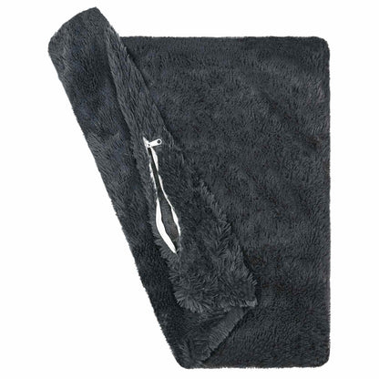 Kussen met kussen HEERLEN 12 st Antraciet PV Fleece