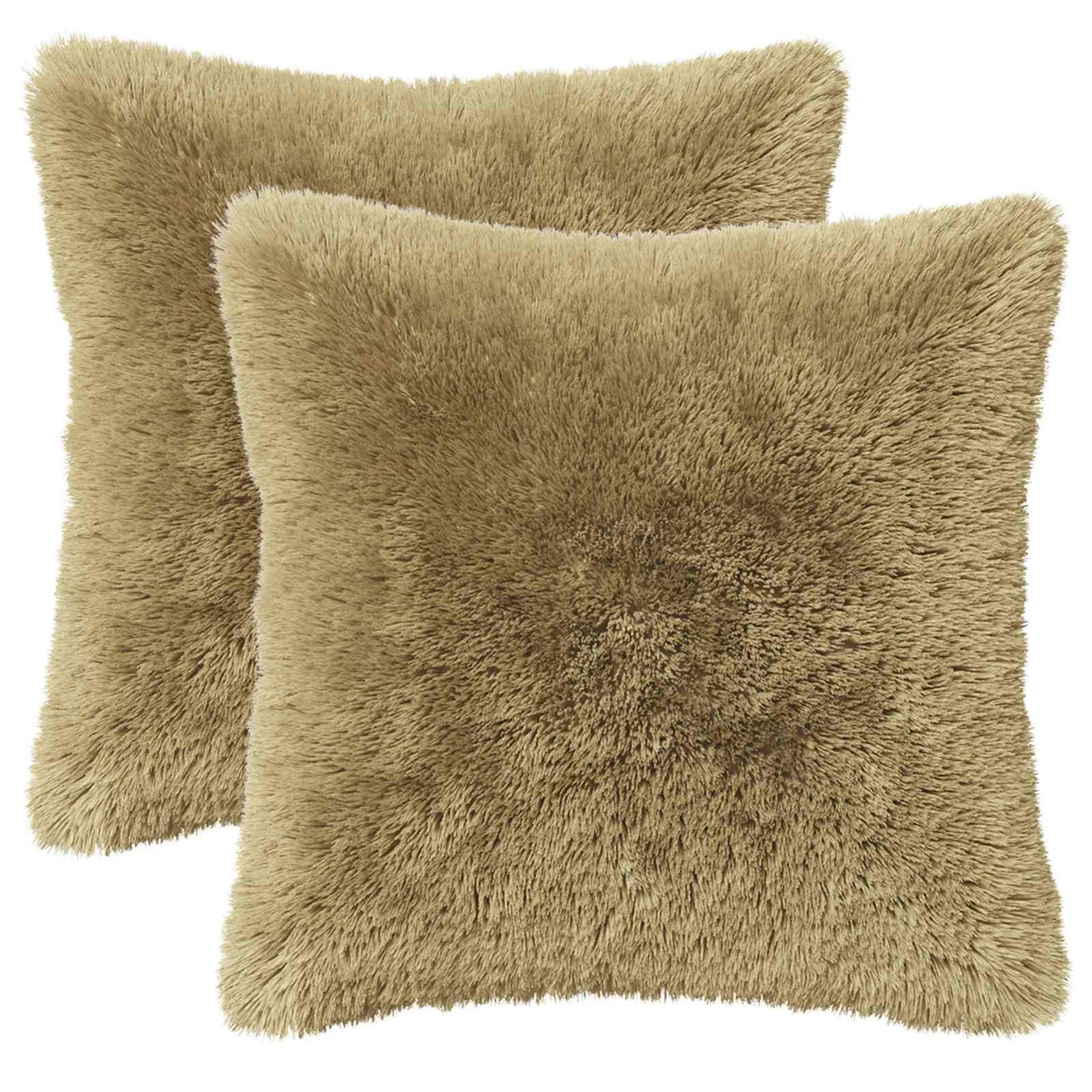 Kussen met kussen HEERLEN 6 st Lichtgrijs PV Fleece