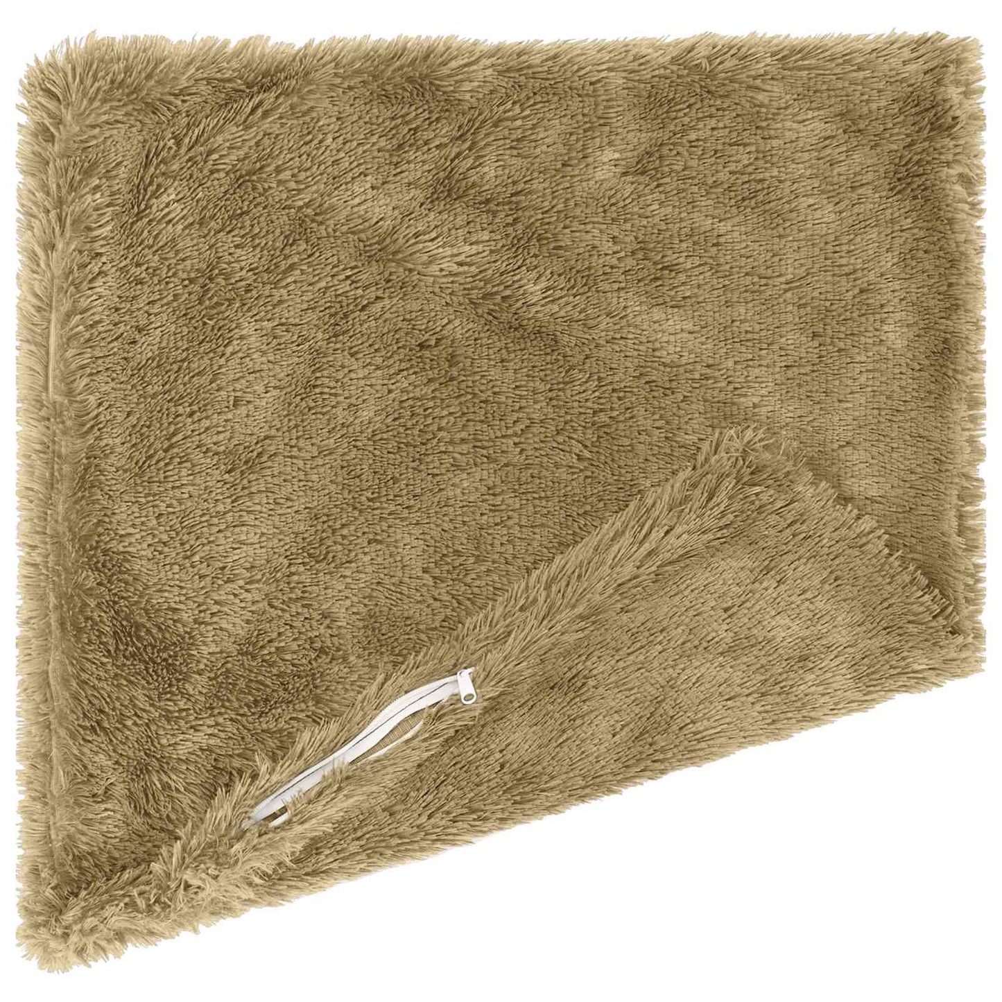 Kussen met kussen HEERLEN 12 st Lichtgrijs PV Fleece