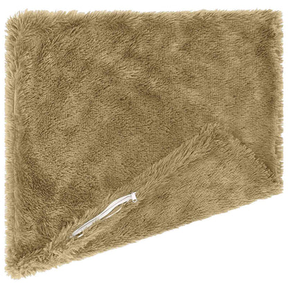Kussen met kussen HEERLEN 12 st Lichtgrijs PV Fleece