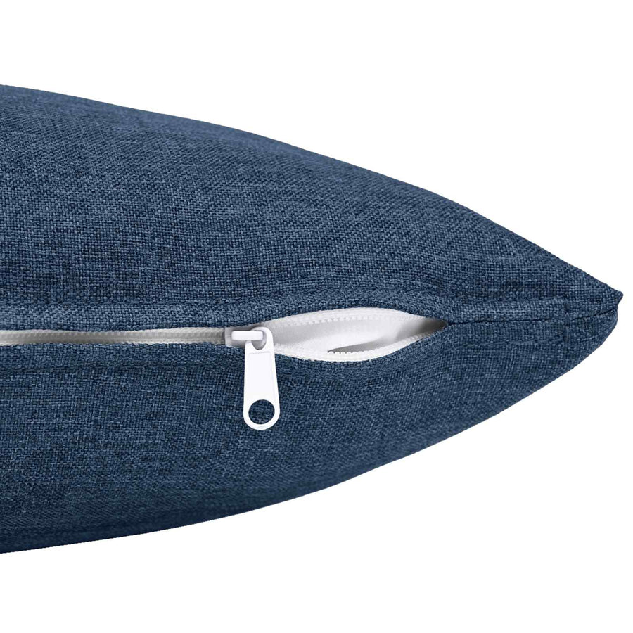 Kussen met kussen HEERLEN 2 st Blauw Stof