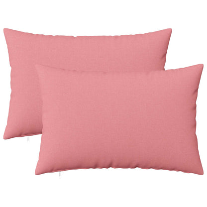 Kussen met kussen HEERLEN 2 st Roze Stof