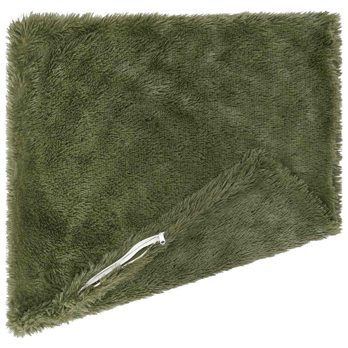 Kussen met kussen HEERLEN 2 st Groen PV Fleece