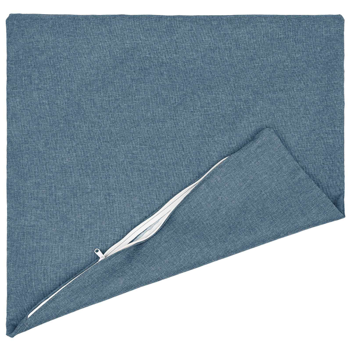 Kussen met kussen HEERLEN 2 st Jeans Blauw Stof