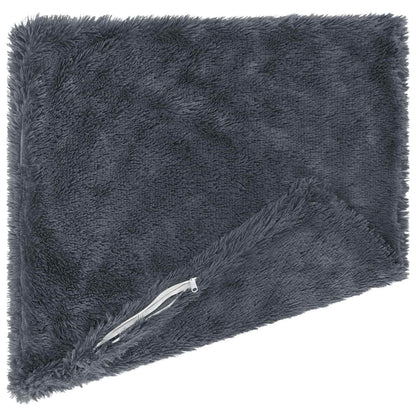 Kussen met kussen HEERLEN 2 st Antraciet PV Fleece
