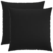 Sierkussen 70x70 cm zwart polyester