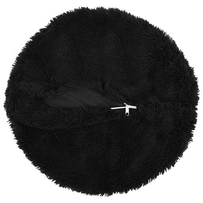 Kussen met kussen HEERLEN 6 st Zwart PV Fleece