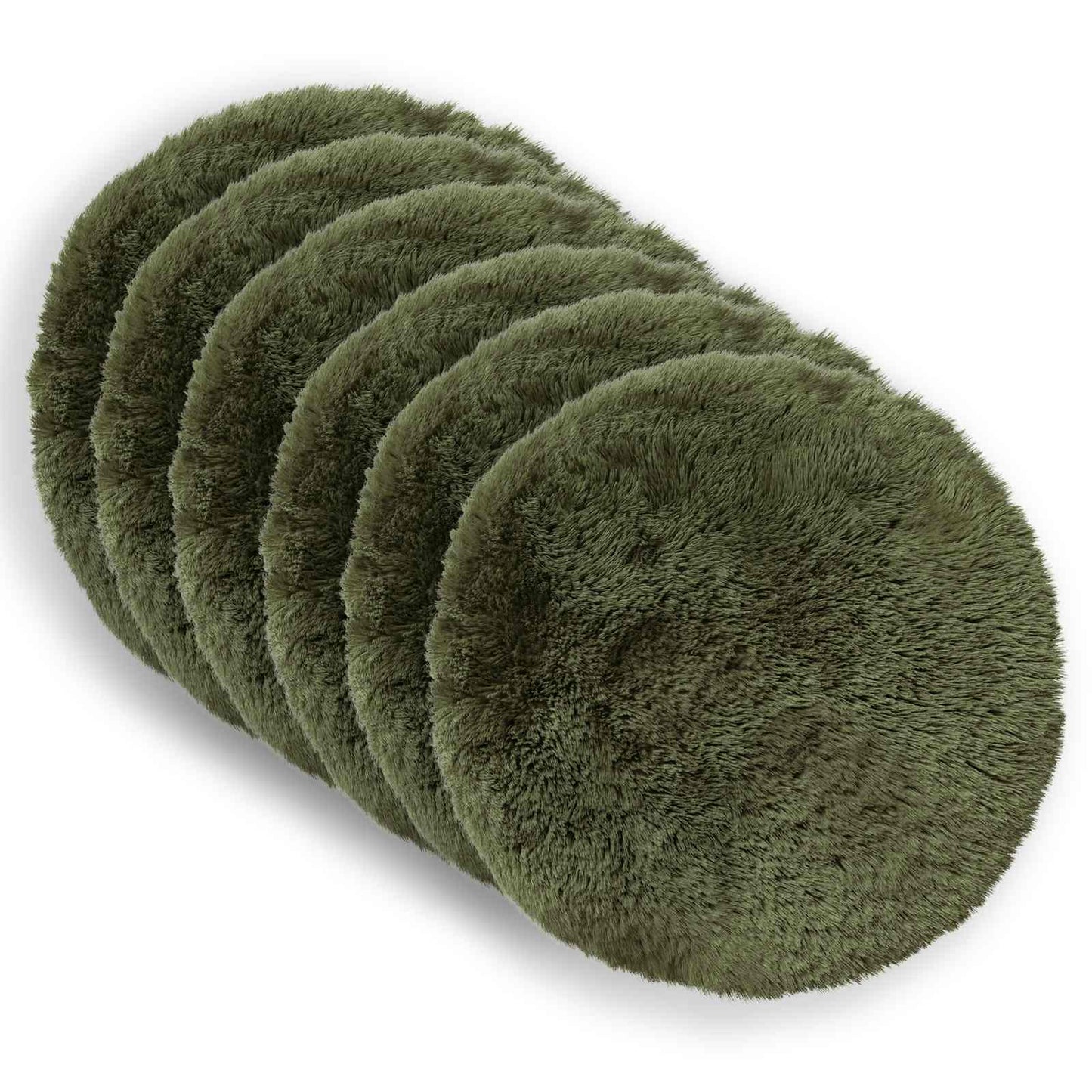 Kussen met kussen HEERLEN 2 st Groen PV Fleece