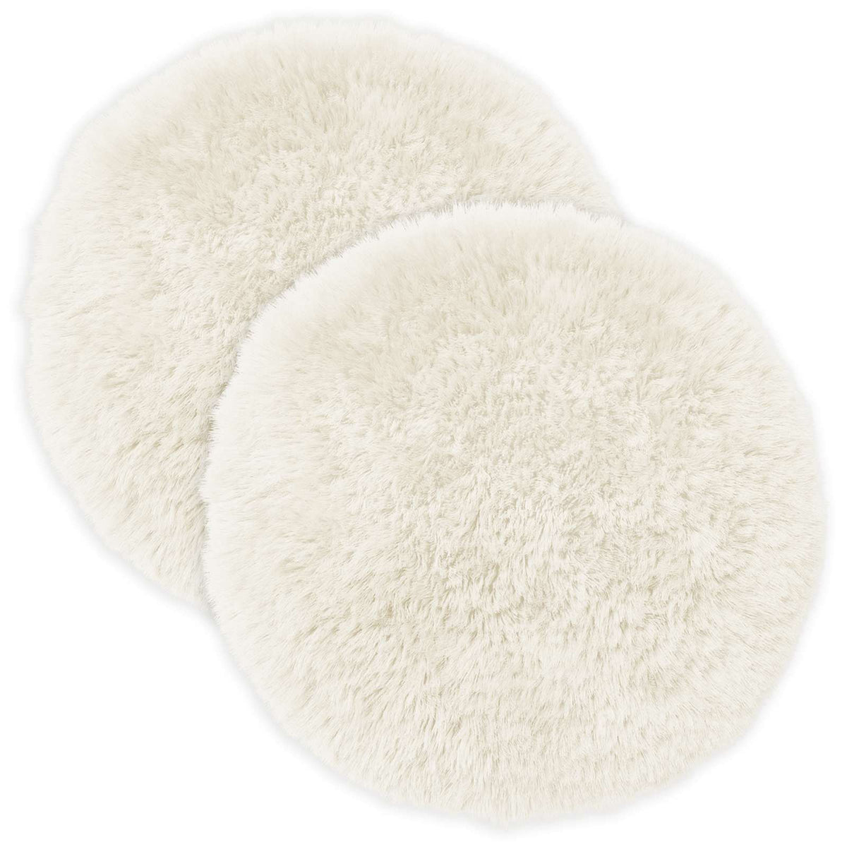 Kussen met kussen HEERLEN 2 st Wit PV Fleece