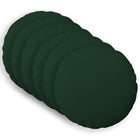 Kussen 50 cm diameter donkergroen (6 stuks)