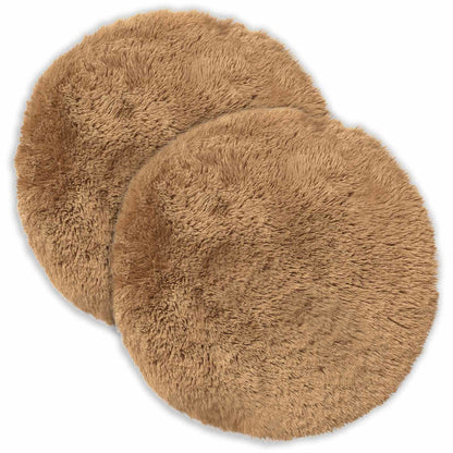 Kussen met kussen HEERLEN 6 st Taupe PV Fleece