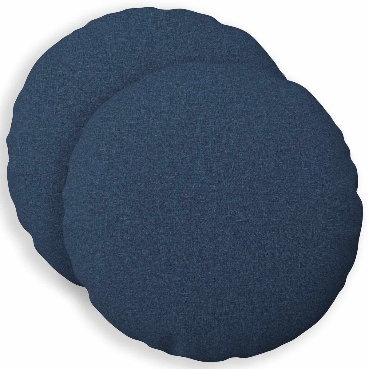 Kussen met kussen HEERLEN 2 st Blauw Stof
