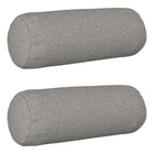 Sierkussen 2 stuks wolkengrijs 15x40 cm