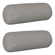 Sierkussen 2 stuks wolkengrijs 15x40 cm