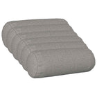 Sierkussens 6 stuks 15x40 cm wolkengrijs polyester