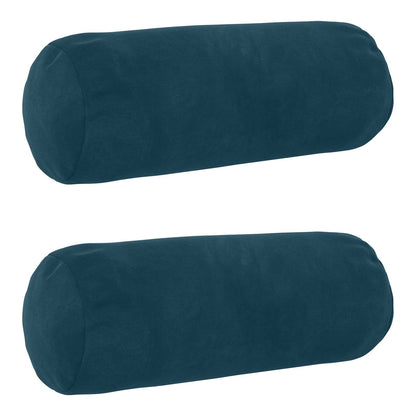 Kussen met kussen HEERLEN 2 st Blauw fluweel