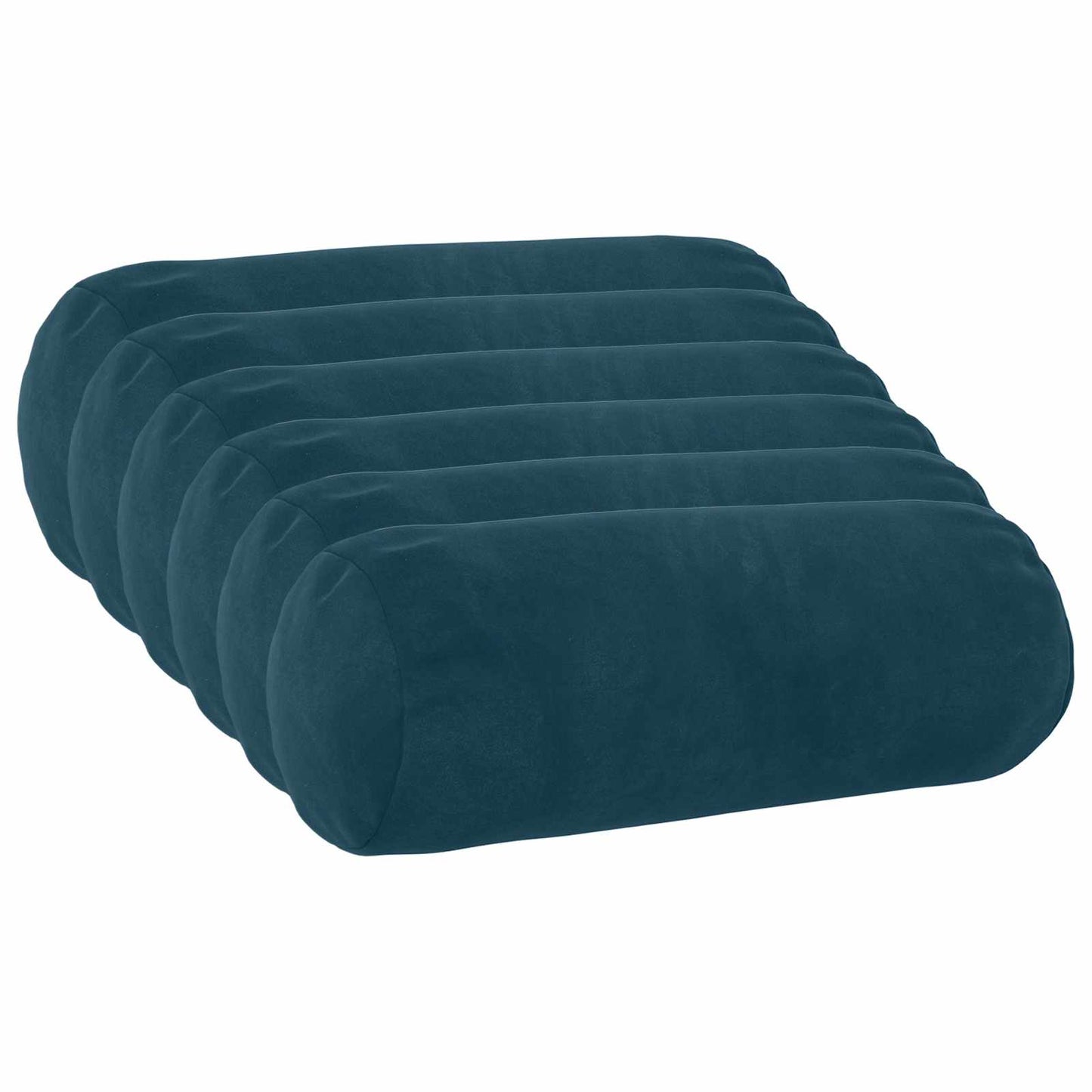 Kussen met kussen HEERLEN 6 st Blauw fluweel
