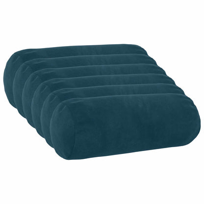 Kussen met kussen HEERLEN 6 st Blauw fluweel
