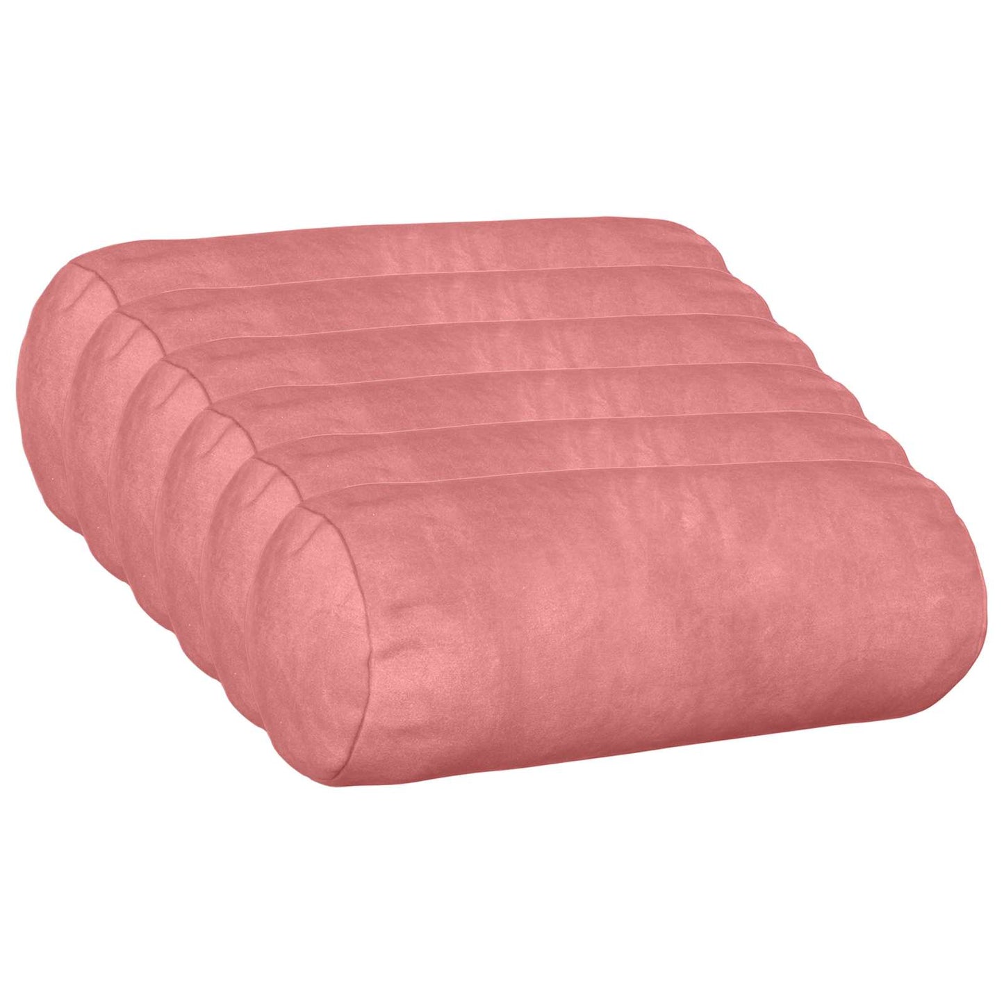 Kussen met kussen HEERLEN 6 st Roze fluweel