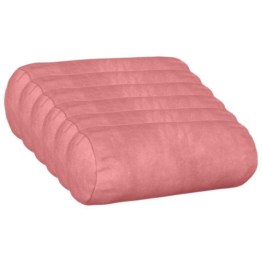 Kussen met kussen HEERLEN 6 st Roze fluweel