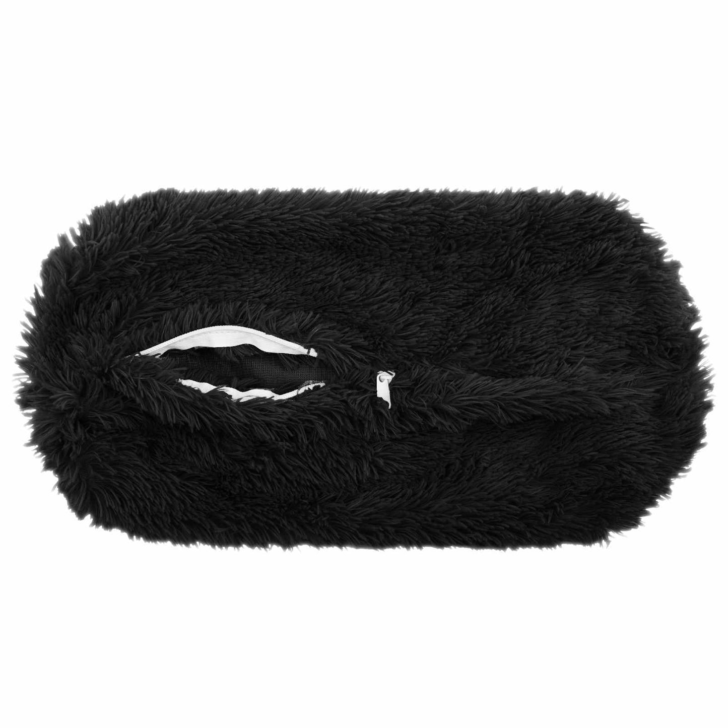 Kussen met kussen HEERLEN 6 st Zwart PV Fleece