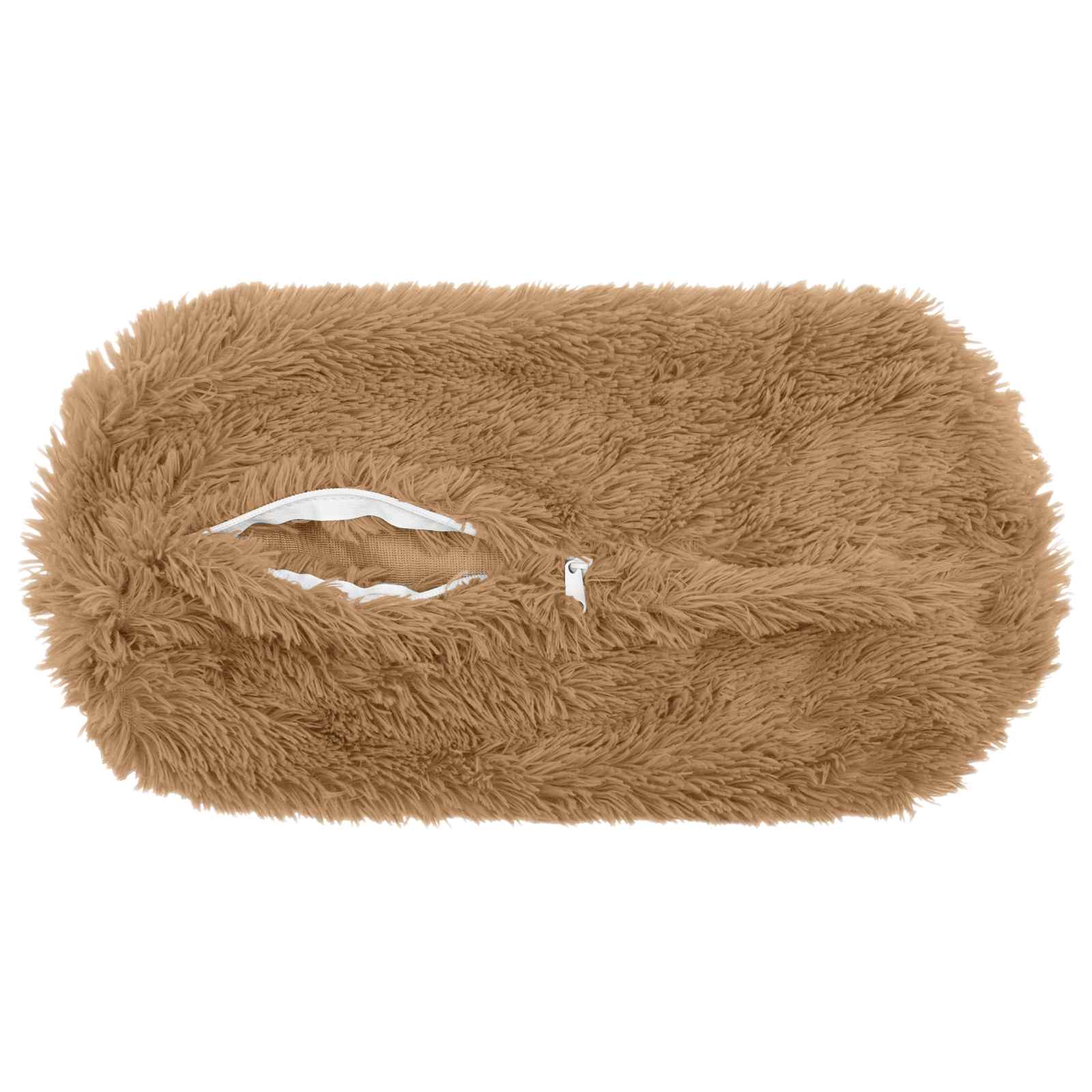 Kussen met kussen HEERLEN 6 st Taupe PV Fleece