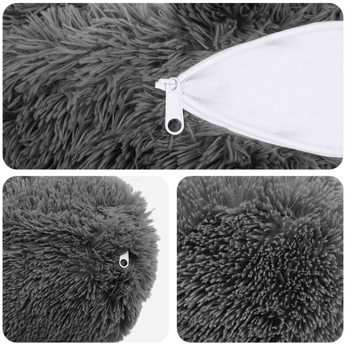 Kussen met kussen HEERLEN 2 st Lichtgroen PV Fleece