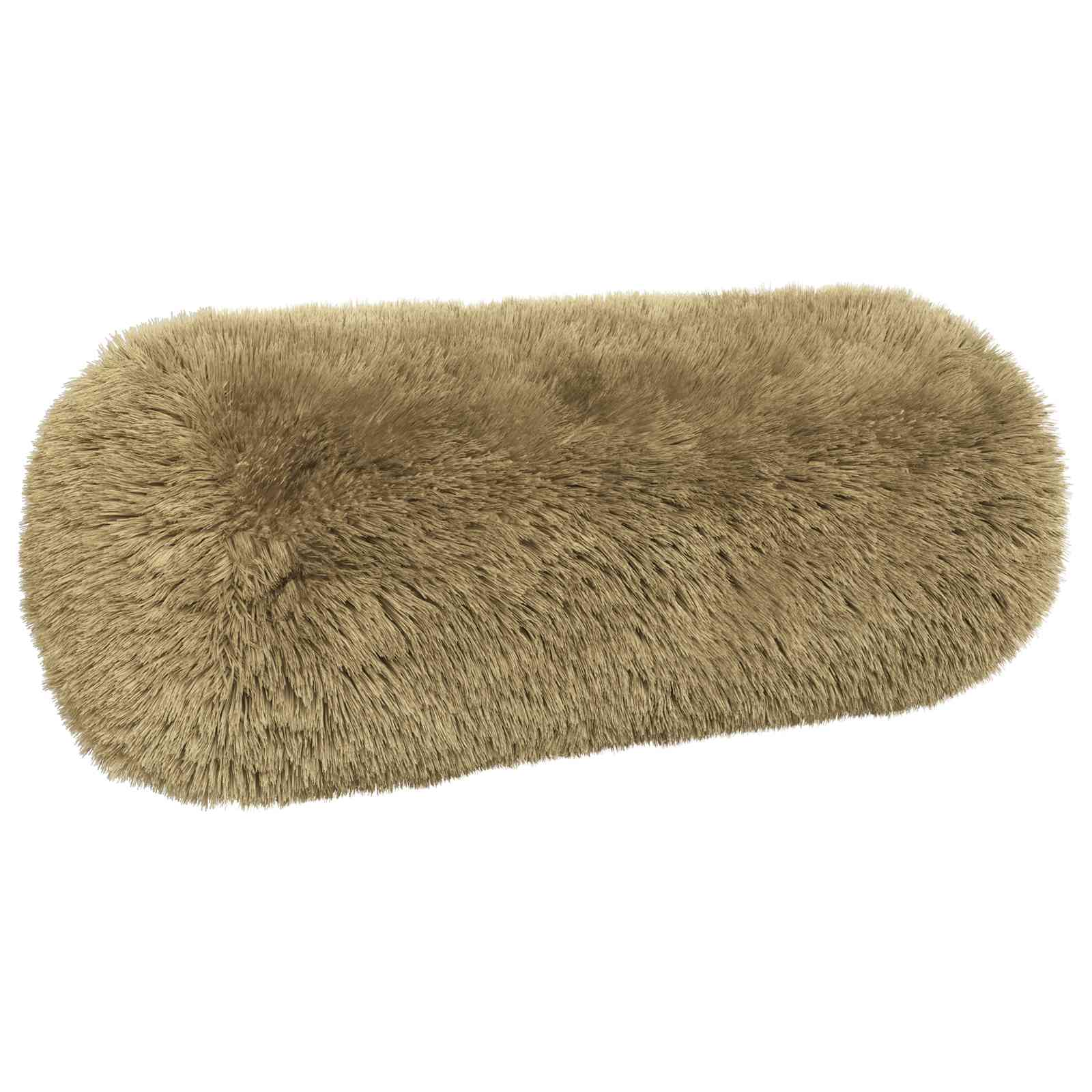 Kussen met kussen HEERLEN 2 st Lichtgrijs PV Fleece
