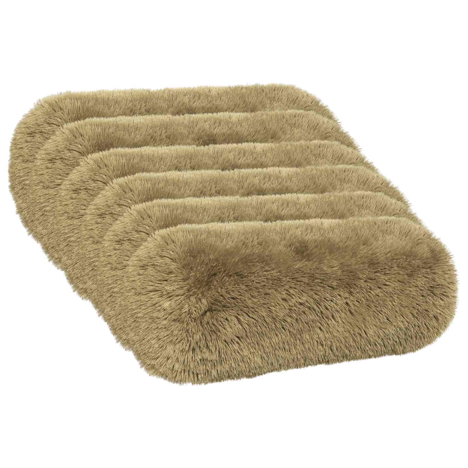 Kussen met kussen HEERLEN 6 st Lichtgrijs PV Fleece