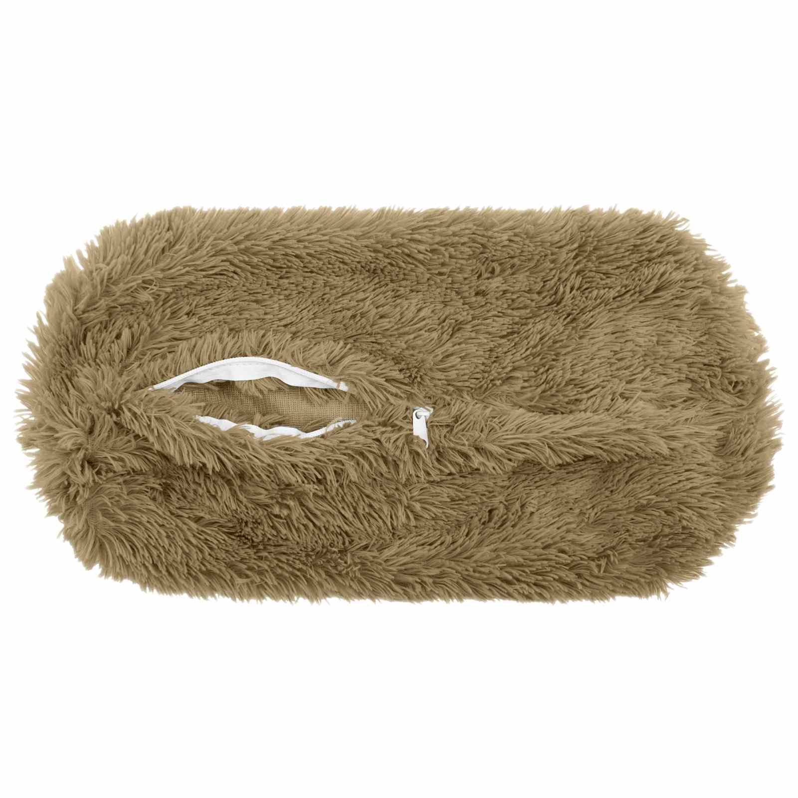 Kussen met kussen HEERLEN 6 st Lichtgrijs PV Fleece