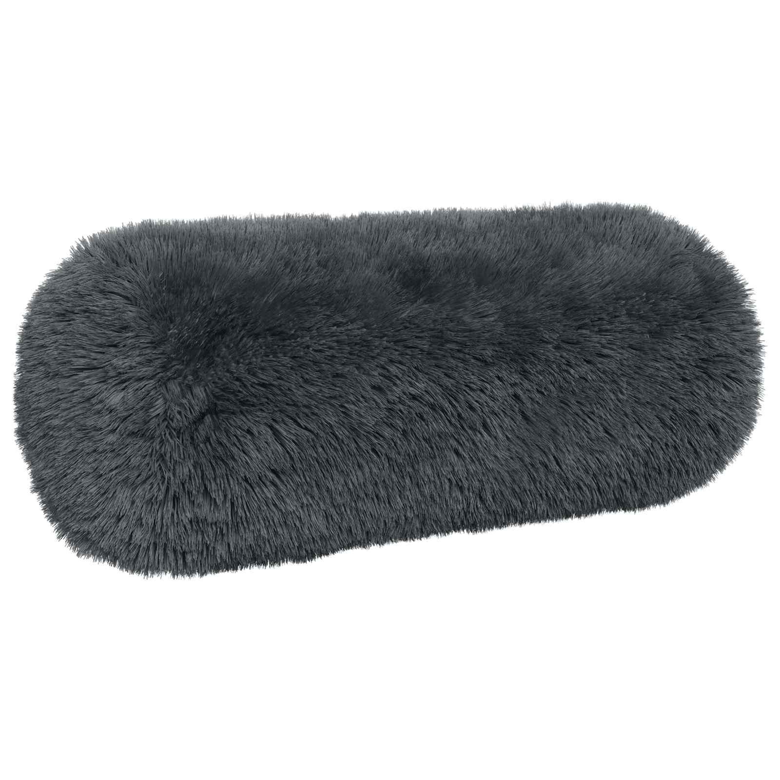 Kussen met kussen HEERLEN 6 st Antraciet PV Fleece