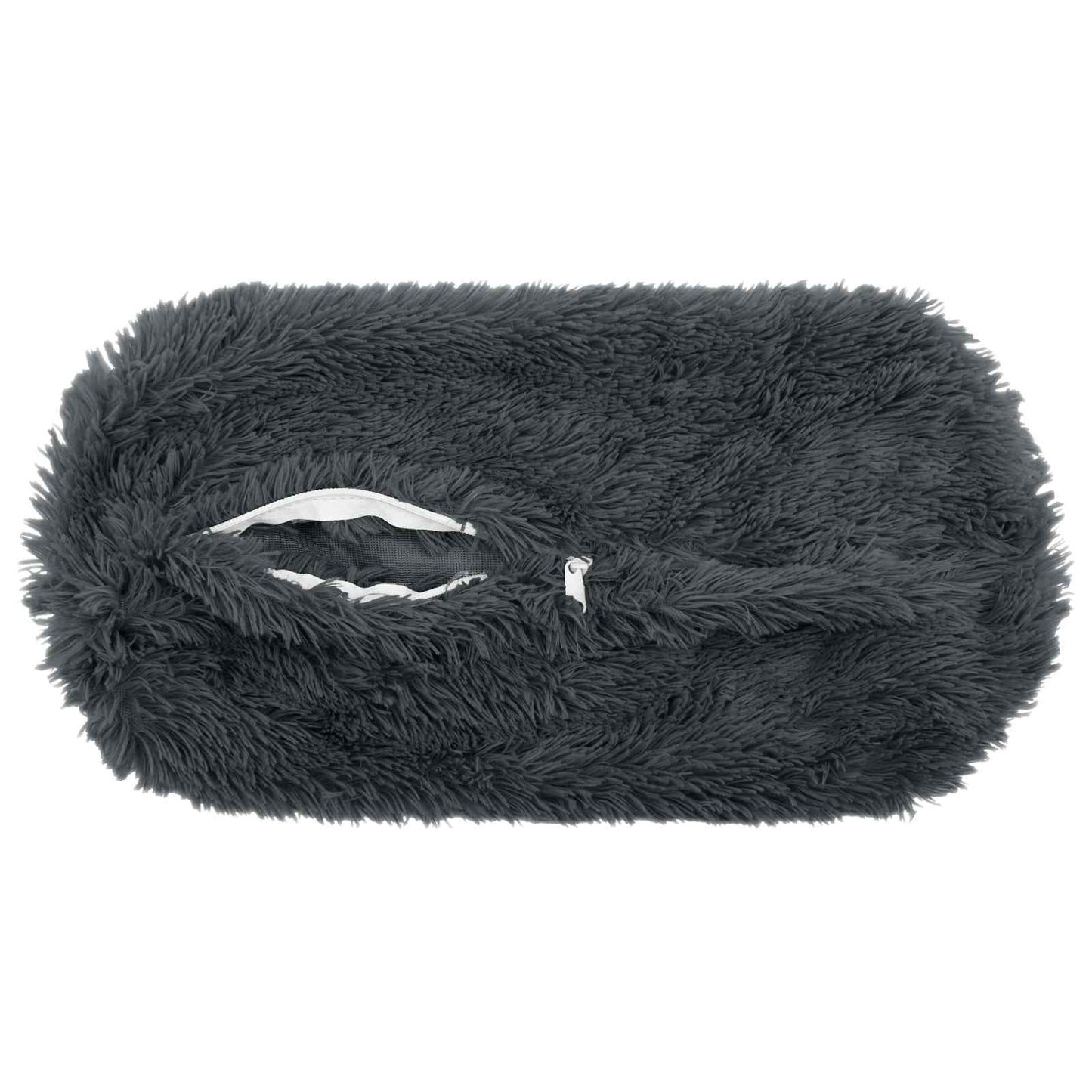 Kussen met kussen HEERLEN 6 st Antraciet PV Fleece