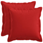 Sierkussens rood 40x40 cm set van 2